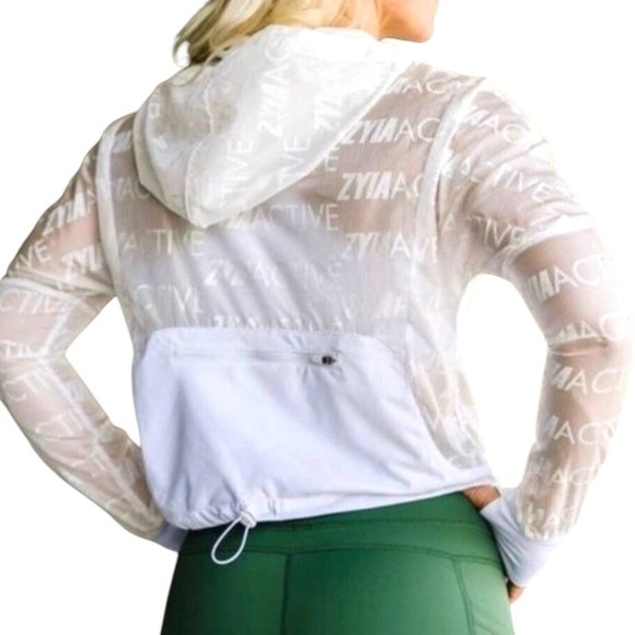 ZYIA Active Women's XXL Breeze Jacket Parallel Luxe 7/8 Leggings Velocity Shorts - Picture 7 of 11